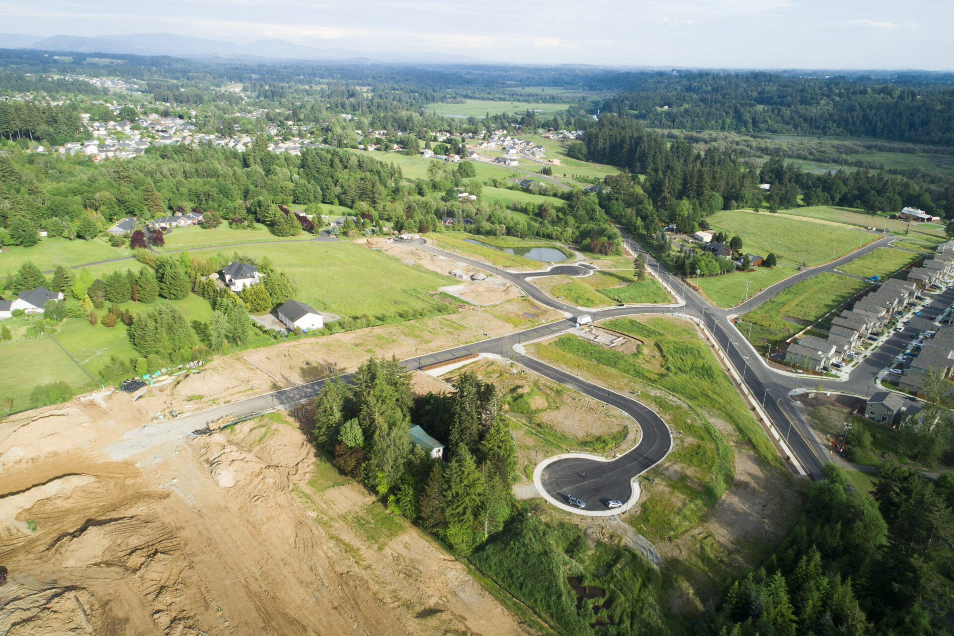 Highland Terrace aerial image